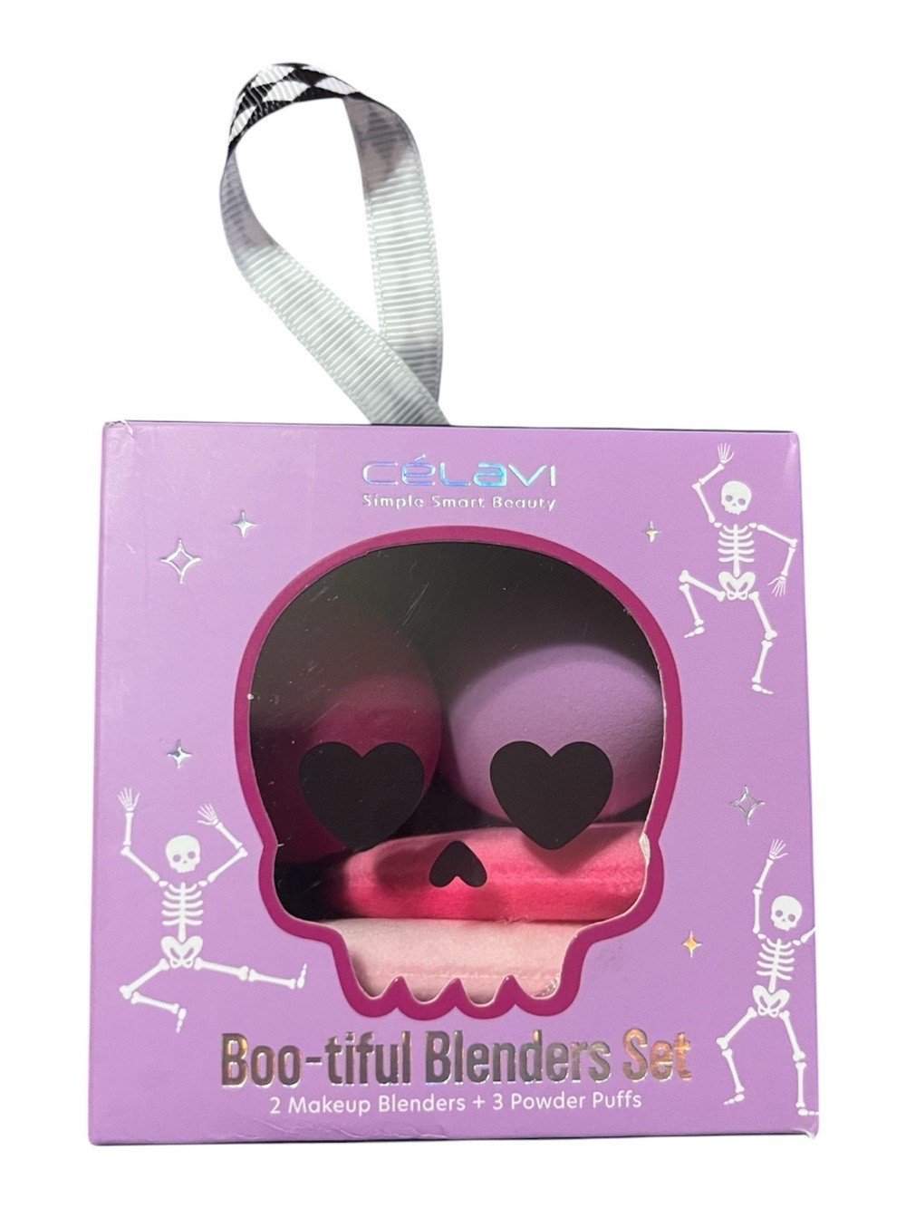 Celavi Boo-tiful Blenders Set – Halloween Makeup Sponges & Powder Puffs